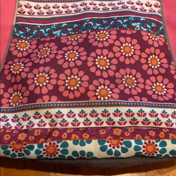 GARNET HILL KIDS Girls BoHo Floral Pink Backpack K-5 - Picture 2 of 10